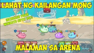 LAHAT NG KAILANGAN MONG MALAMAN BAGO SUMABAK SA ARENA (AXIE INFINITY)