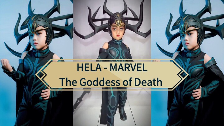 Cosplay HELA The Goddess of Death from MARVEL Thor Ragnarok