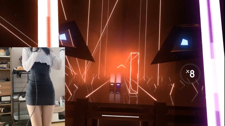 (เกม Beat Saber) เข้ามาเล่นเกม beat saber ด้วยกันกับฉันเร็ว 