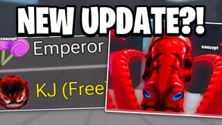 FREE KJ UPDATE + NEW BOSS IS FINALLY.. | The Strongest Battlegrounds