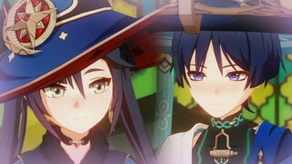[Genshin Impact | Sanmo | Sanbing×Mona] Dream Date
