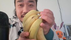 ASMR BANANA (EATING SOUNDS & AIR TRACING)