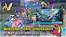 MENGENAL JENIS-JENIS DINOSAURUS YG ADA DI MAP MLBB × JURASSIC