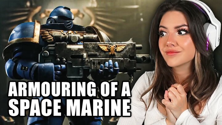 I AM DOOM | The Armouring of a Space Marine Cinematic Trailer Reaction