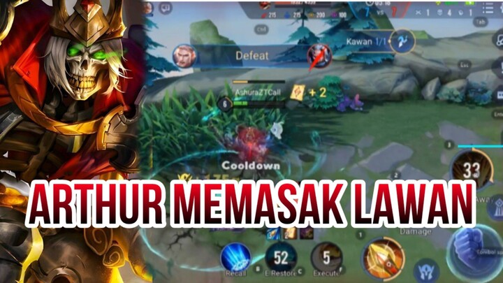 ARTHUR MEMASAK LAWAN