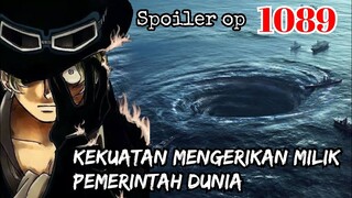 SPOILER OP 1089 - MENAKUTKAN‼️KEKUATAN KEKUATAN PEMERINTAH DUNIA⁉️| SPOILER ONE PIECE 1089