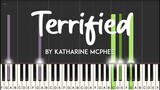 Terrified by Katharine McPhee synthesia piano tutorial + sheet music