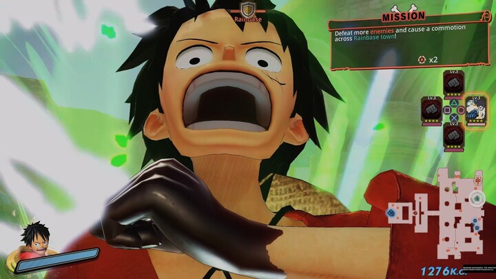 ONE PIECE: PIRATE WARRIORS 4 #2 - (Alabasta) Luffy vs Mr.3