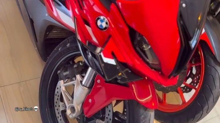 BMW Sportbike 🔥 Red Beauty That Demands Attention! | Motorcycle #shorts