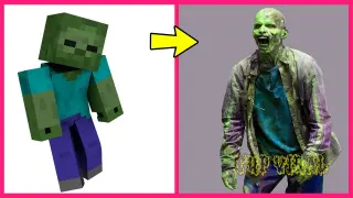 MINECRAFT All Characters In Real Life 👉@Tup Viral
