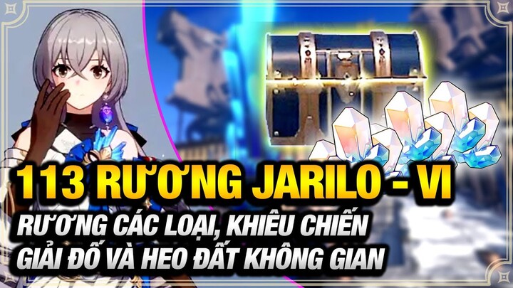 Tất Cả 113 Rương, Giải Đố, Khiêu Chiến và Héo Đất Không Gian Tại Map Jarilo VI