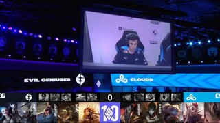 C9 vs EG Highlights Game 1 _ LCS Lock In Semi-finals _ Cloud9 vs Evil Geniuses G