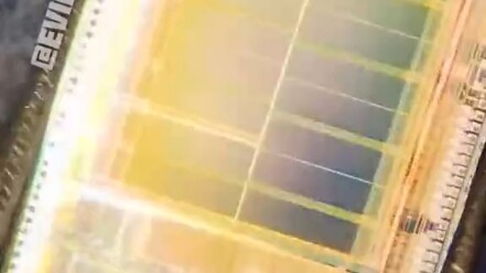 Take apart the CPU to see the chip—what a lithography machine!