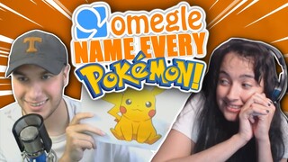 Can strangers on Omegle Name Every Pokemon?