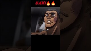 Baki beats up Ali Jr👀😬|Baki Hanma| #anime #animemoments #baki