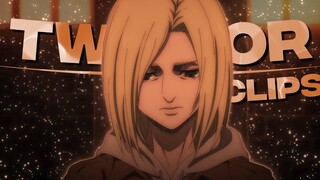 Annie Leonhart Season 4 Twixtor clips and rsmb 4k