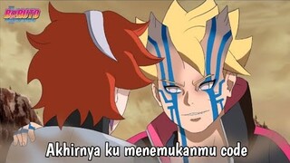 Boruto Episode Terbaru - Detik Detik Borushiki Berhadapan Dengan Code