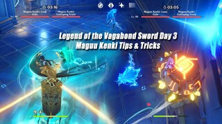 Legend of the Vagabond Sword Day 3 Maguu Kenki Tips & Tricks - 5000-6000 Score