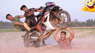 ต้องดูตลก😂😂 วิดีโอ 2020 Comedy Video 2020 ตอนที่ 68 พยายามอย่าหัวเราะ By Bindas fun bd