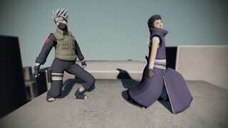 mmd • exo growl • kakashi obito • naruto