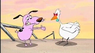 Courage The Cowardly Dog เคอเรจ หมาน้อยผู้กล้าหาญ ตอน Chicken From Outer Space (ตอนที่ 0)