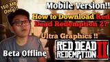 RED DEAD REDEMPTION 2 |How to Download Red Dead Redemption 2(mobile version for free!!!)|BrenanVlogs