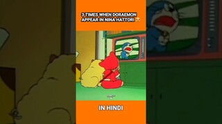 3 TIMES WHEN DORAEMON APPEAR 😱 IN NINJA HATTORI 😍 SECRET COLLAB | IN HINDI | #ninjahattori #shorts