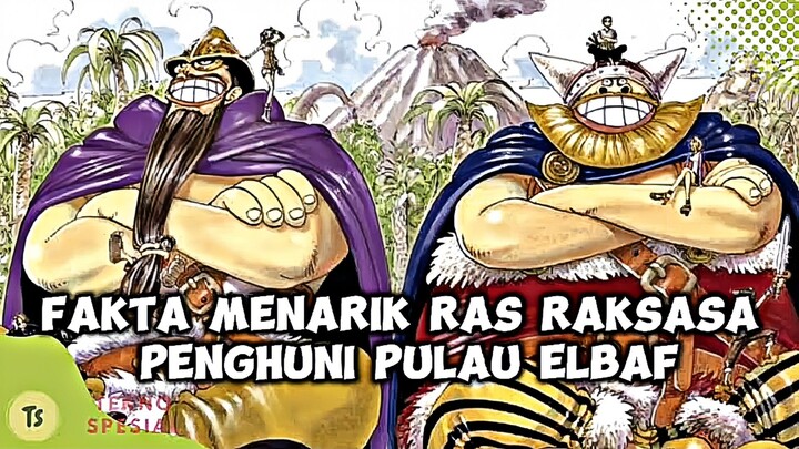 BAHAS SECARA SINGKAT FAKTA MENARIK RAS RAKSASA PENGHUNI PULAU ELBAF DI ANIME ONE PIECE❗