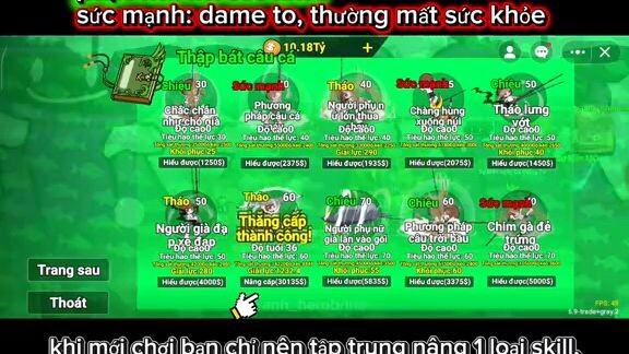 câu cá mới