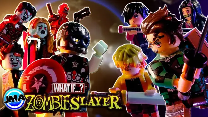 Lego Zombie Slayer Demon Slayer X Marvel What If Zombies - Brickfilm / Stop Motion / JM ANIMATION