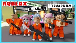 24 Jam Jadi Maling Lucu Di Roblox Brookhaven ft @Shasyaalala