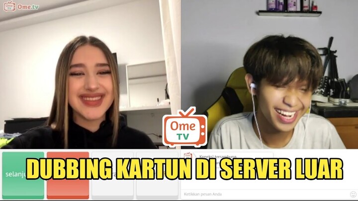 REAKSI ORANG LUAR NEGERI DIKERJAIN SUARA KARTUN  | OME TV INTERNASIONAL