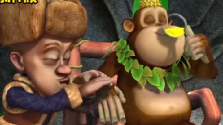 Perbandingan versi lama dan baru Boonie Bears