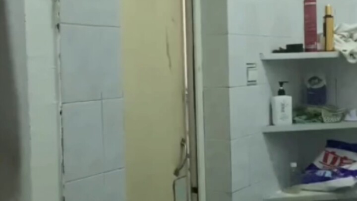 In the boys' dormitory, only the bed frames are straight.