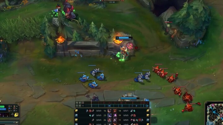 SKT T1 Bang - Jhin vs Miss Fortune - Highlight các tay chơi Hàn quốc