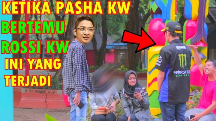 WOW MIRIP BANGET ROSSI NIRU SUARA PASHA UNGU..  MBAKNYA SAMPAI MALU BANGET KARENA INI