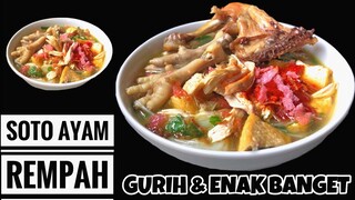 CARA MASAK SOTO AYAM REMPAH YANG GURIH & SAMBELNYA | IDE JUALAN