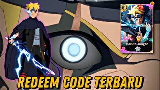 REDEEM GIFTCODE TERBARU & TES BORUTO JOUGAN B16 AKUN TOP RANK 2 ARENA - NINDO FIRE WILL