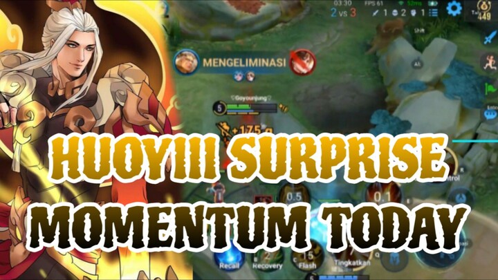 HUOYIII SURPRISE MOMENTUM TODAY