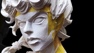 [JO Sangat Romantis] Giorno Bust Figure Mendesain gaya rambut modis untuk anak laki-laki berjiwa Ita
