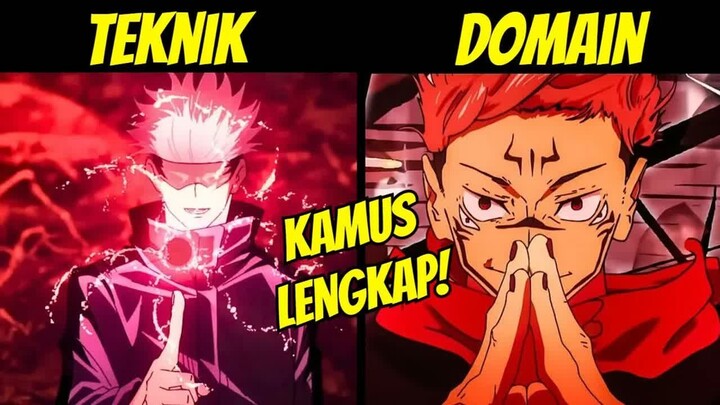 PENJELASAN LENGKAP ISTILAH DI JUJUTSU KAISEN (TEKNIK, DOMAIN, BARIER, DLL)