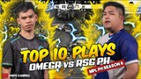 TOP 10 PLAYS OMEGA vs RSG PH | MPL-PH Season 8 Week 2