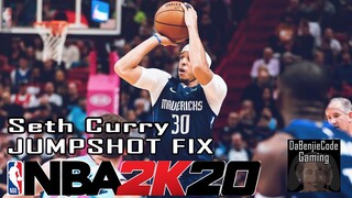 Seth Curry Jumpshot Fix NBA 2K20