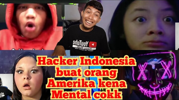 Hacker Indonesia ngeprank di ome tv | reaction