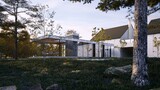 [Desain Bangunan] Penampilan Vila di Musim Gugur