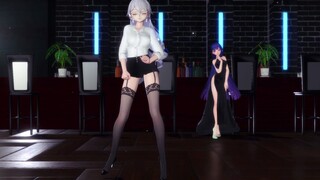 Tindak lanjut dari Honkai Impact 3MMD dengan Yaya di bar Bronya Kara-Mister