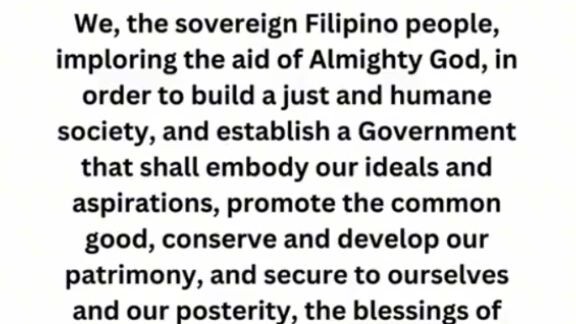 Our Preamble