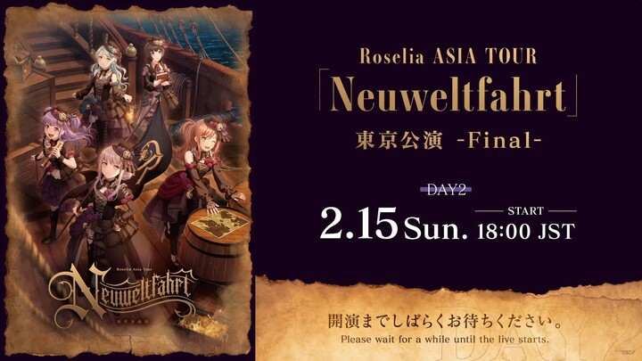 Roselia ASIA TOUR “Neuweltfahrt” Tokyo Concert – Final – (DAY 2) [DOWNLOAD]