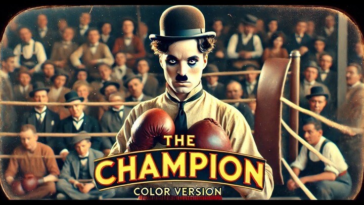 The Champion - Charlie Chaplin - Color Version (Laurel & Hardy)