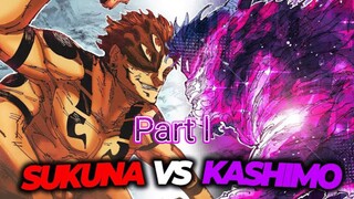 Sukuna vs Kashimo  | Epic Fight Part l [ Fan Animation ] By: RedHairedGuy